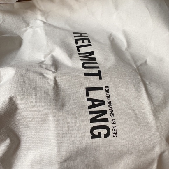 Helmut Lang Shayne Oliver White Leather Bra Bag - Picture 12 of 13